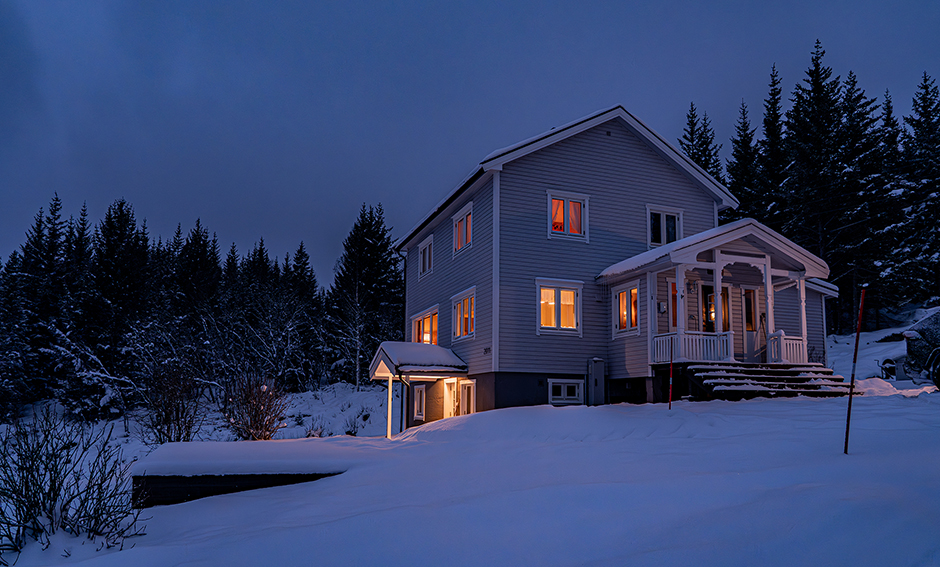 Blaue Stunde Bøvær
